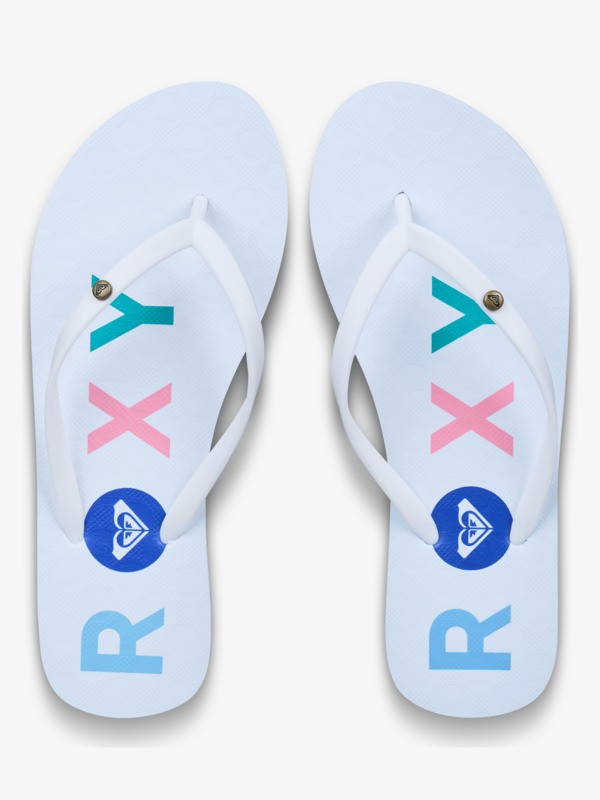 Sandy Tongs Blanc Femme
