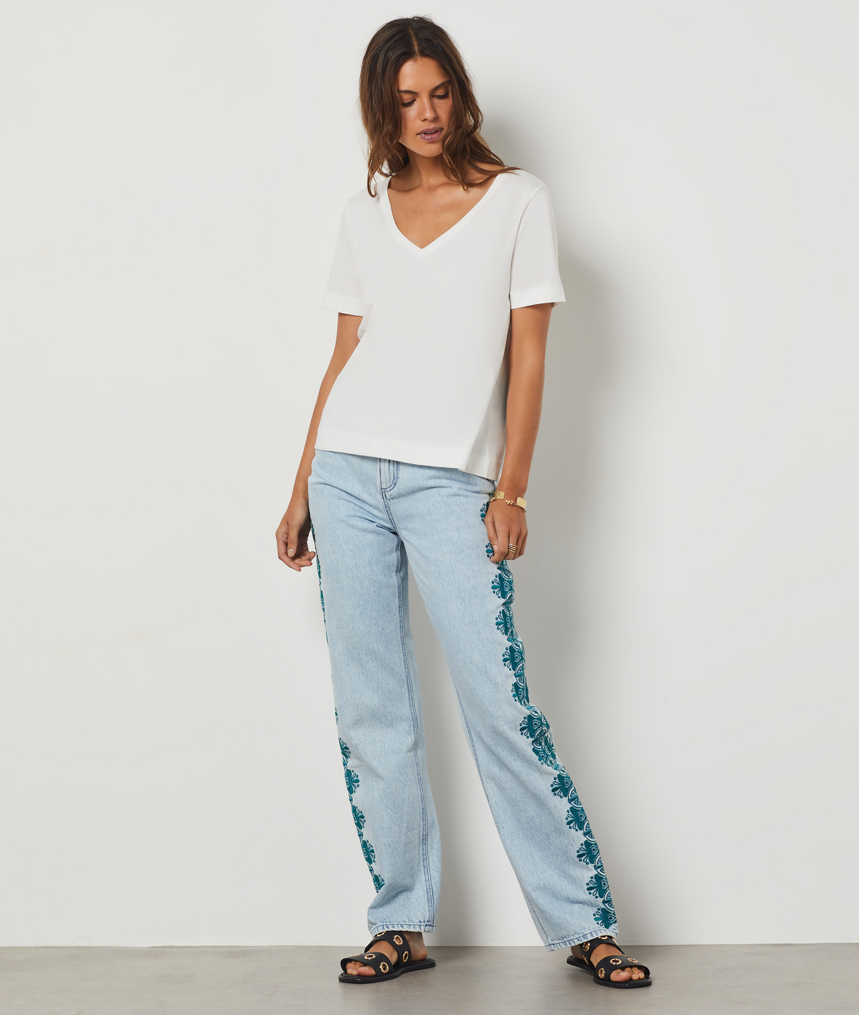 T-shirt manches courtes 100% coton