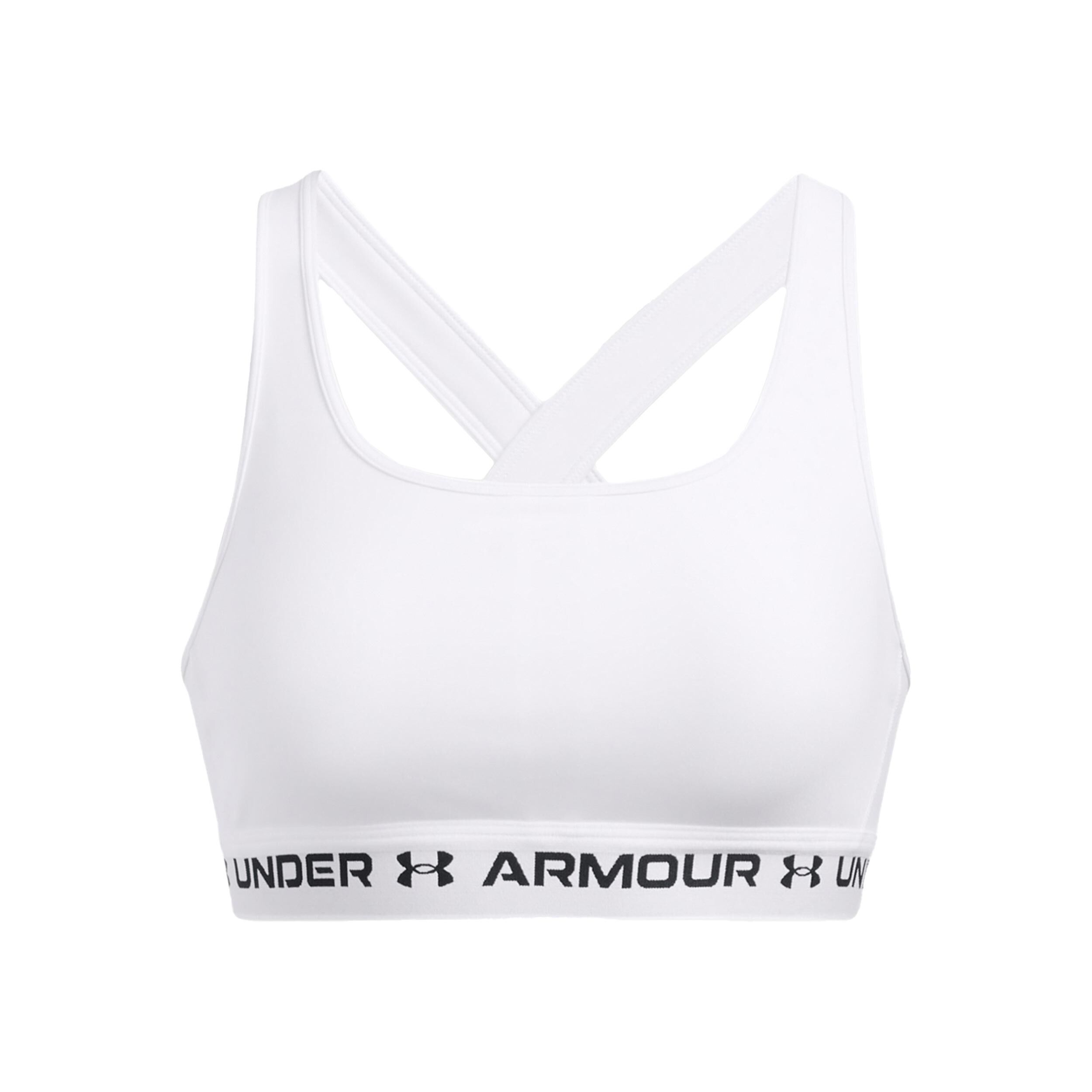 Under Armour Crossback Mid Soutien-gorge Sport Femmes - Blanc
