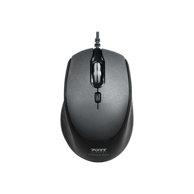 PORT DESIGNS - Souris filaire - silencieuse - noir