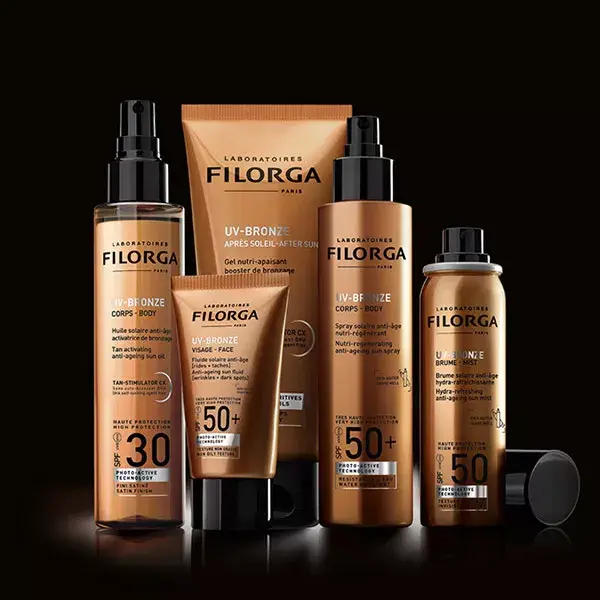 Fluido Solar Facial Antienvelhecimento UV-Bronze Filorga FPS 50+ 40ml