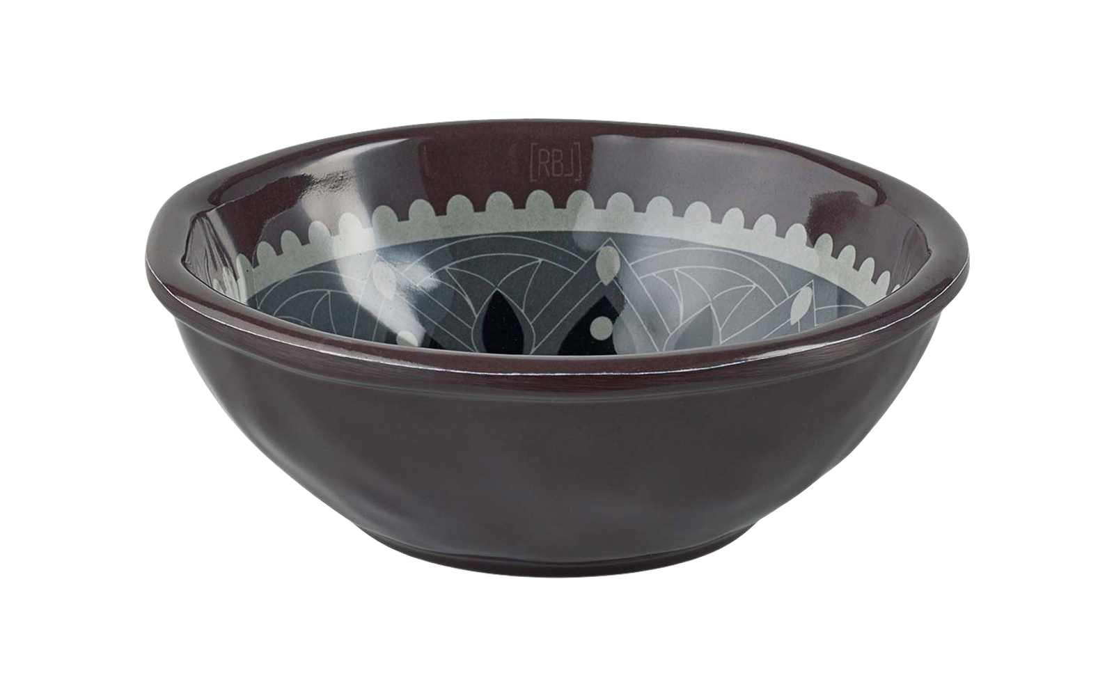 Rebel Outdoor Melaminschale 11 cm  braun