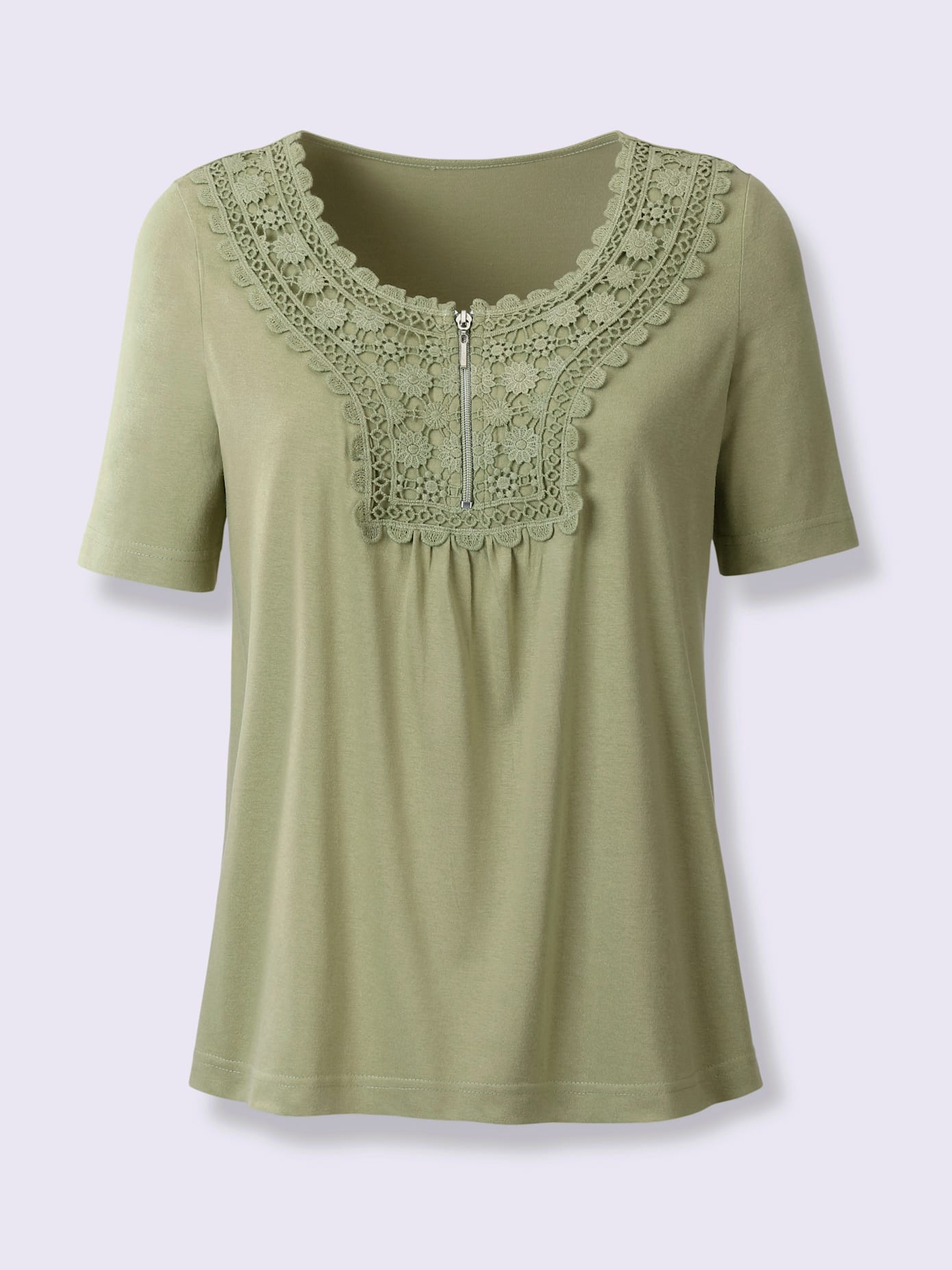 T-shirt à manches courtes superbe broderie