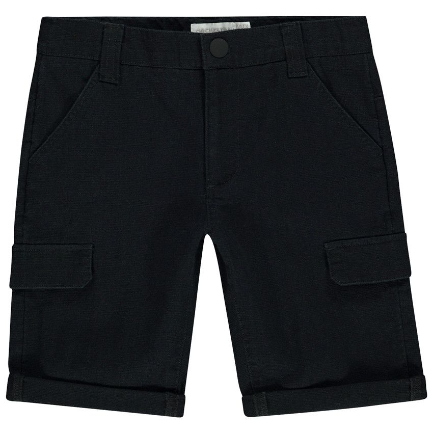 Bermuda esprit cargo pour garçon - Gris foncé