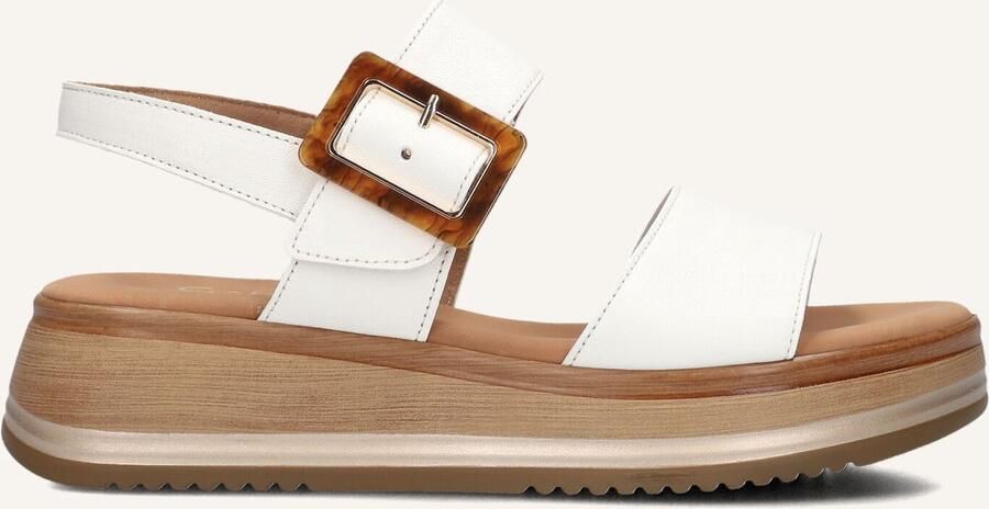 GABOR Dames 744 Maat: 40 5 Materiaal: Leer Kleur: Wit