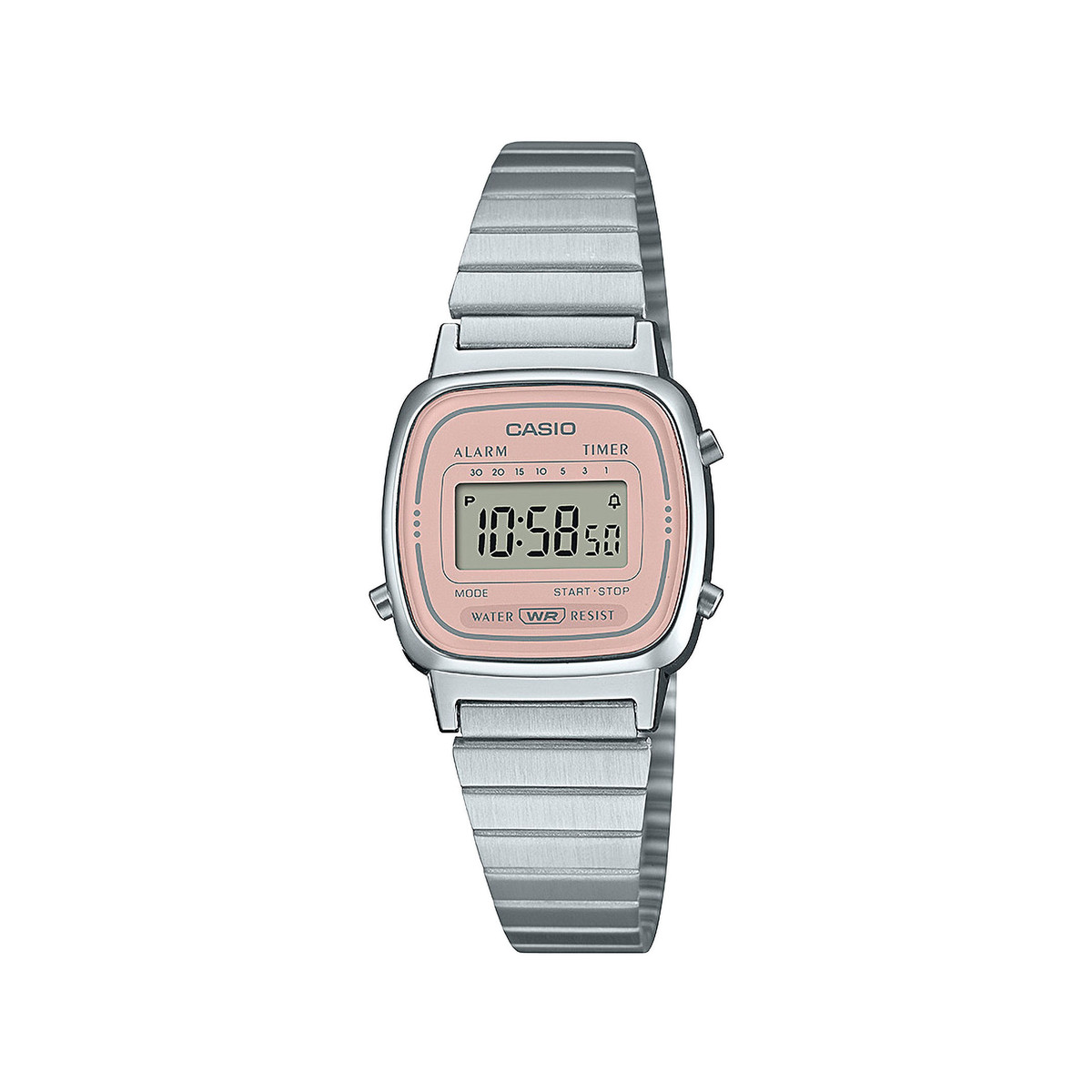 Montre CASIO VINTAGE femme bracelet acier inoxydable