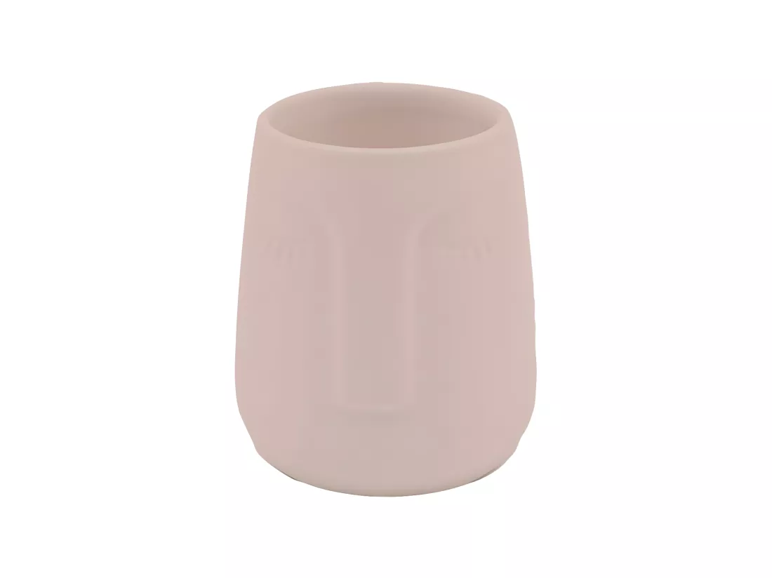 Set de salle de bain 3 pièces en céramique rose