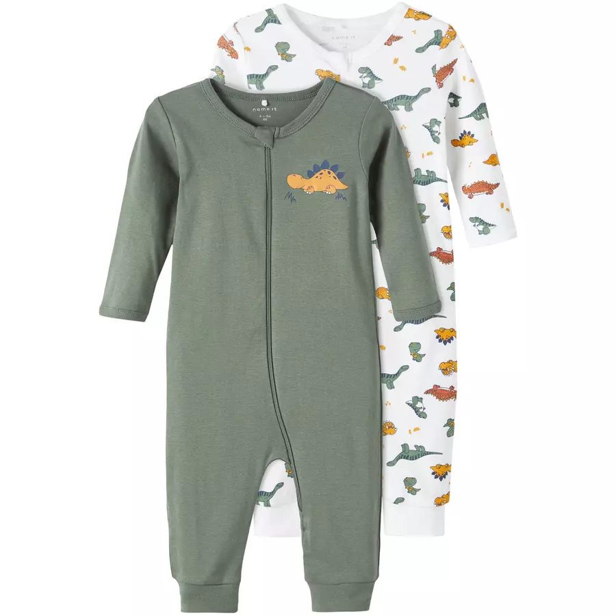 name it Schlafoverall 2er Pack Laurel Wreath