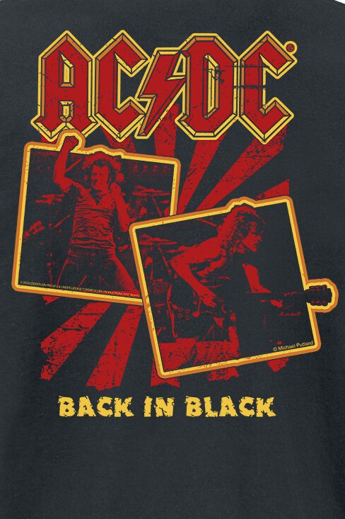Back in Black | AC/DC T-Shirt Manches courtes