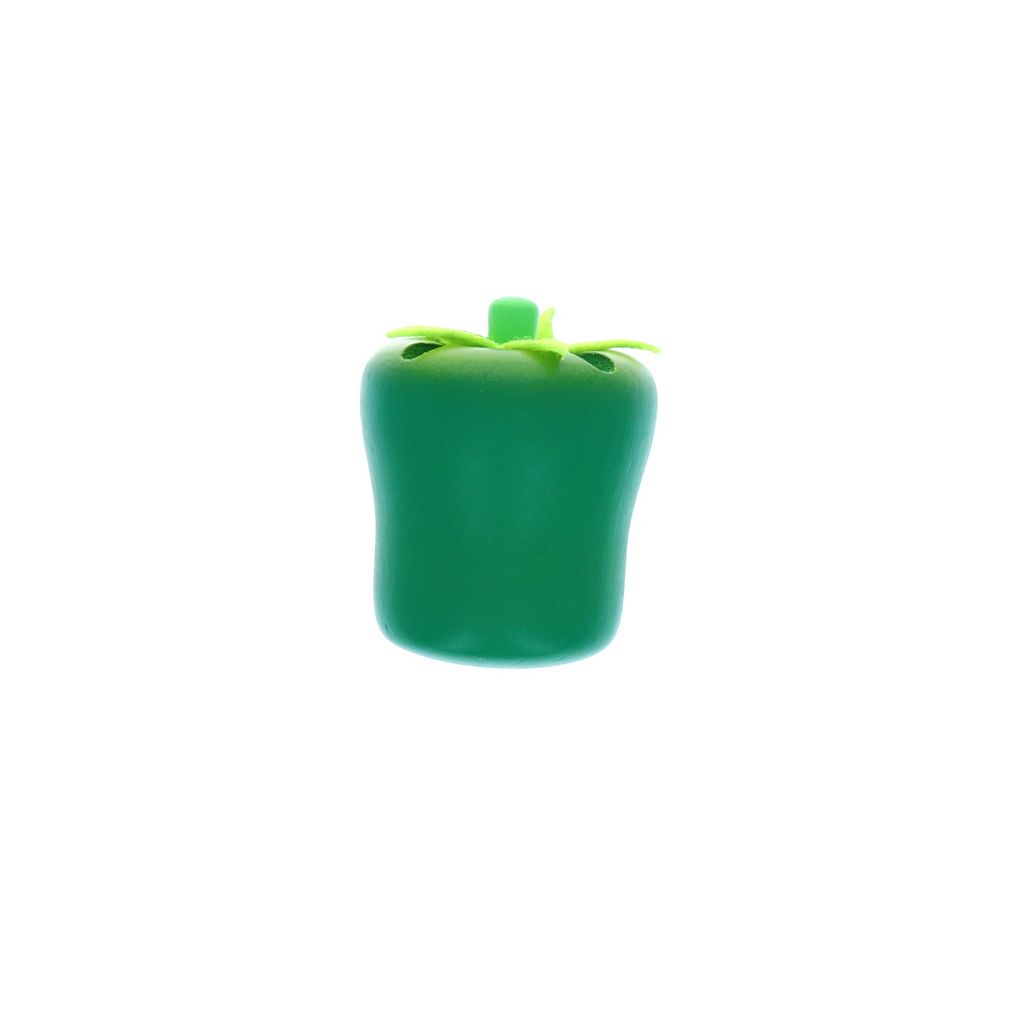 Poivron vert en bois Mercredi et Patati