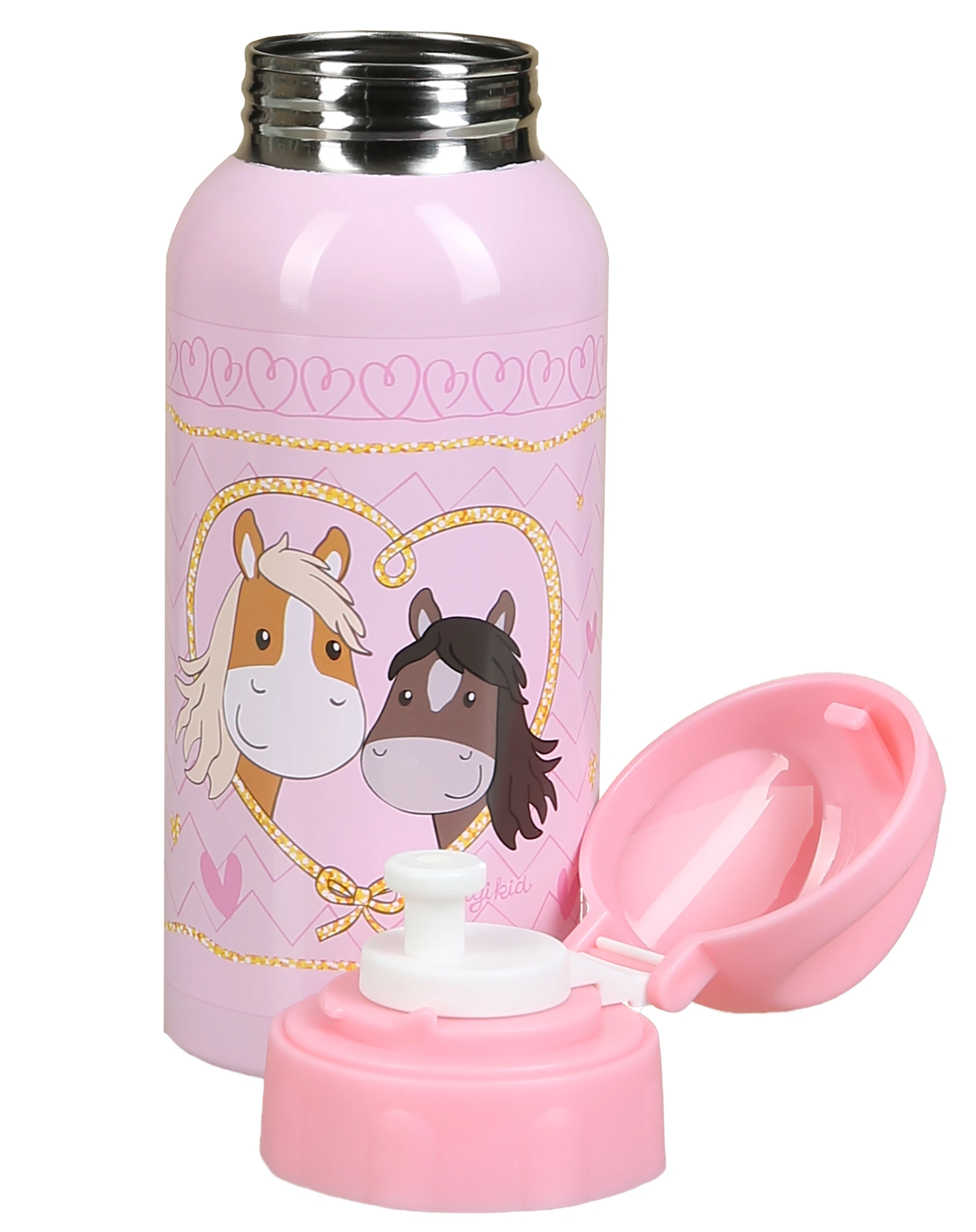 Edelstahl-Trinkflasche PONY LOVE (400ml)