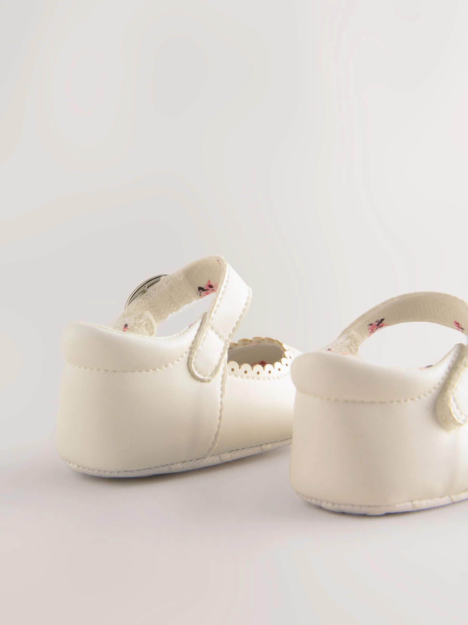 Wit - Mary Jane babyschoenen (0 - 24 mnd)