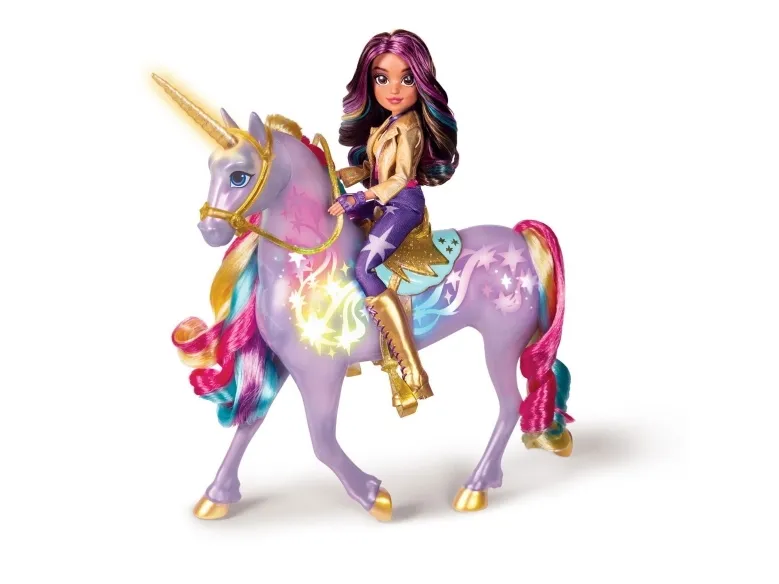 Unicorn Academy Rainbow Light Up Wildstar 28 cm