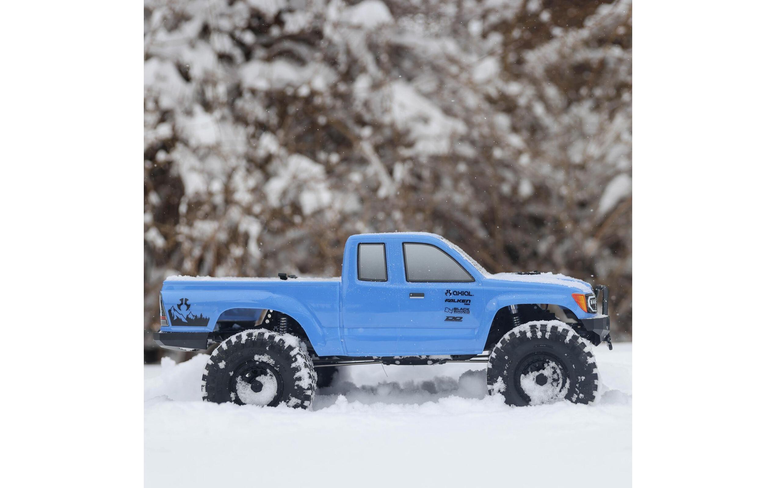 Scale Crawler SCX10 III Base Camp Blau 1:10, ARTR<br>SCX10II Rockcrawler Basis Ausführung mit Spektrum Technik