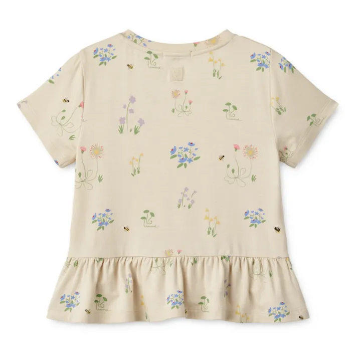 Liewood T-shirt Margit Fleuri | Ecru