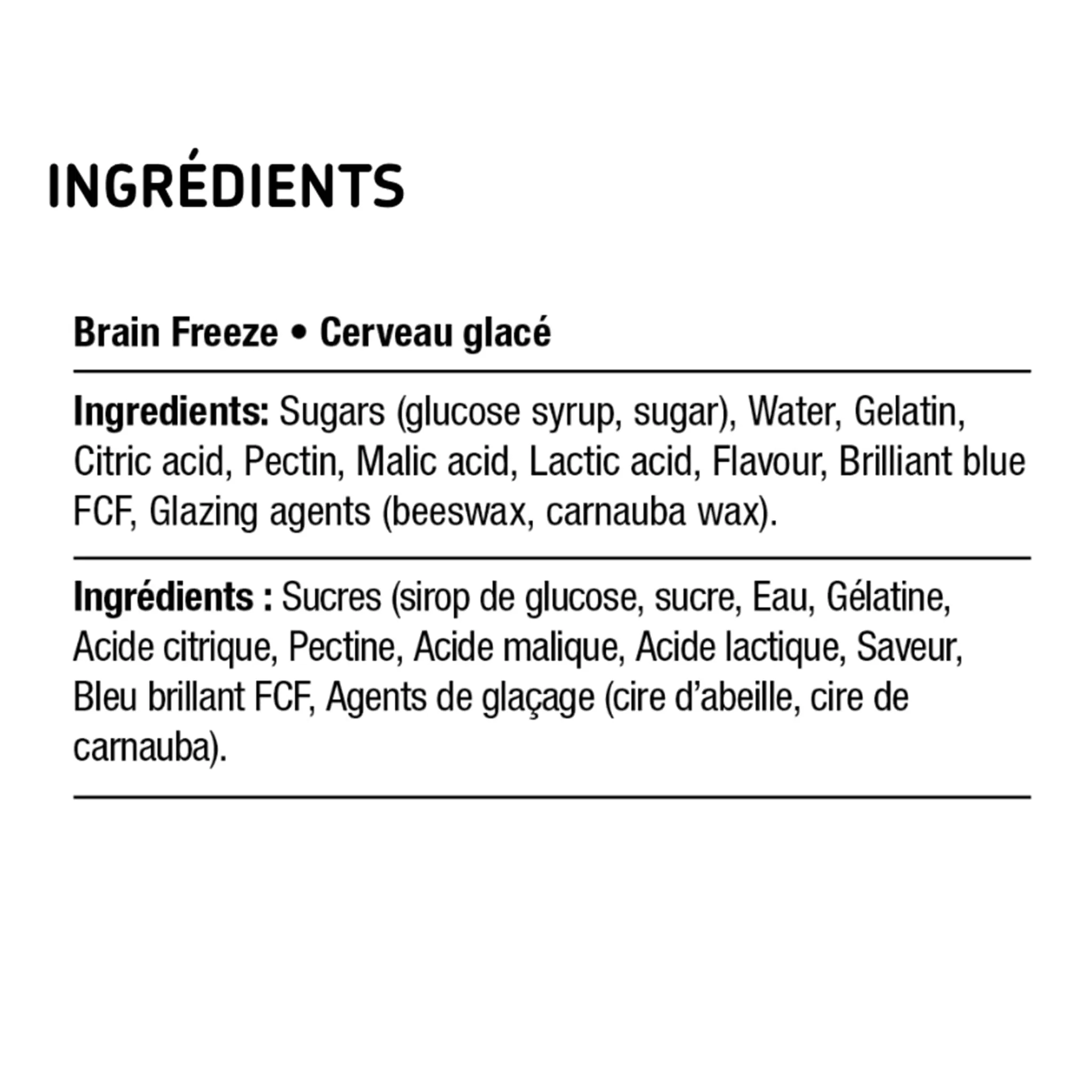 Squish Bonbons Cerveau Glacé 120g