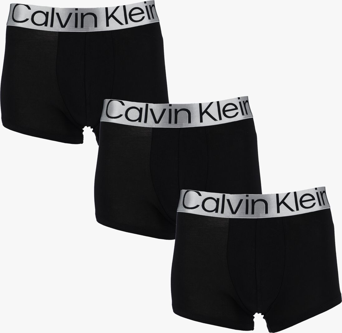 CALVIN KLEIN UNDERWEAR zwarte calvin klein underwear boxershort 3-pack trunks