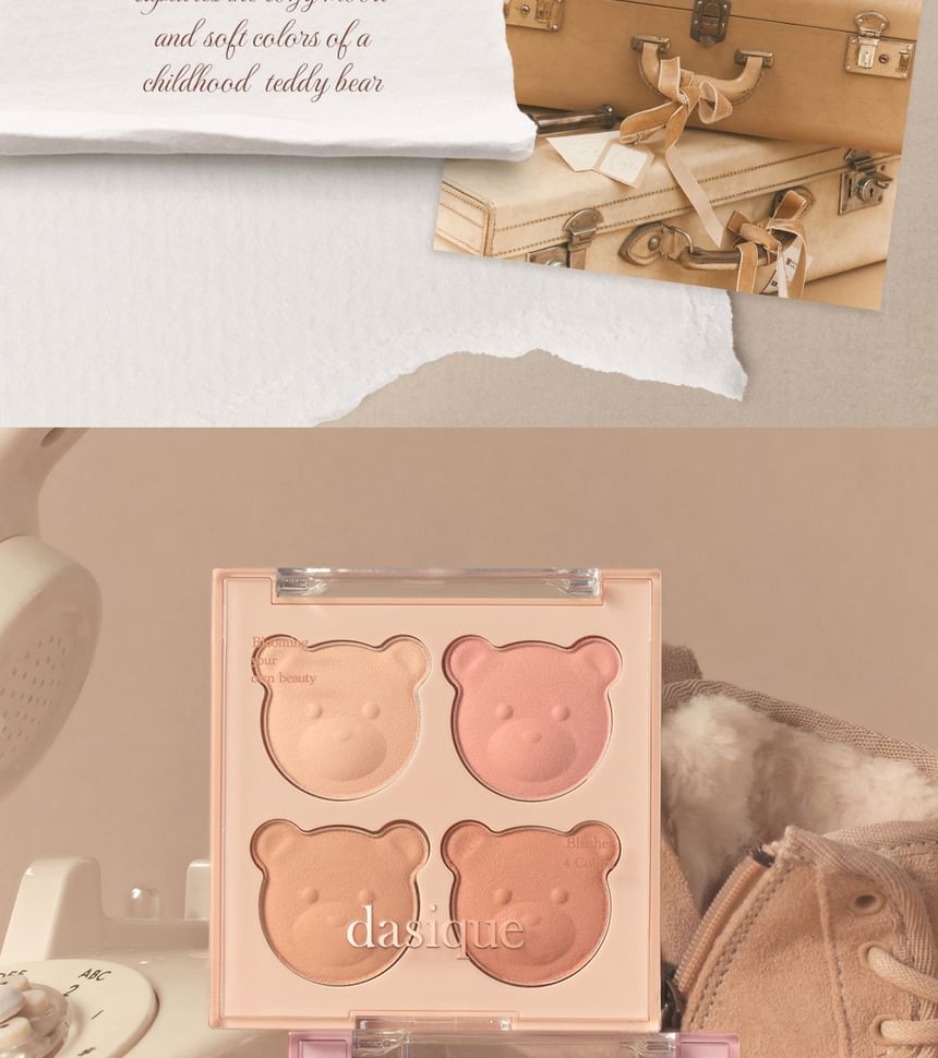 dasique - Blending Mood Cheek My Bear Collection - 2 Types