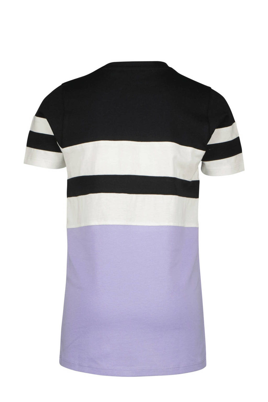 Vingino T-shirt HAVAR lila/donkerblauw/wit