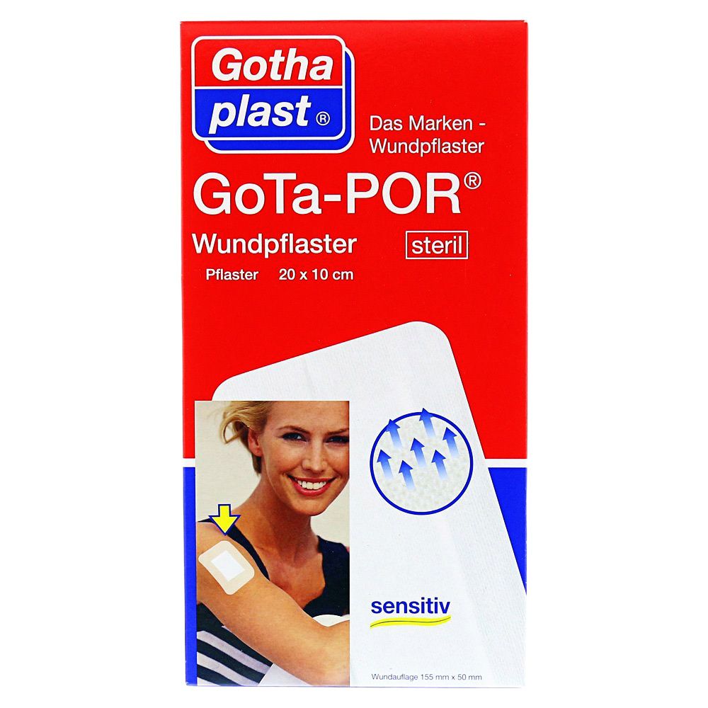 GoTa-POR® steril (hypoallergen) 20 x 10 cm