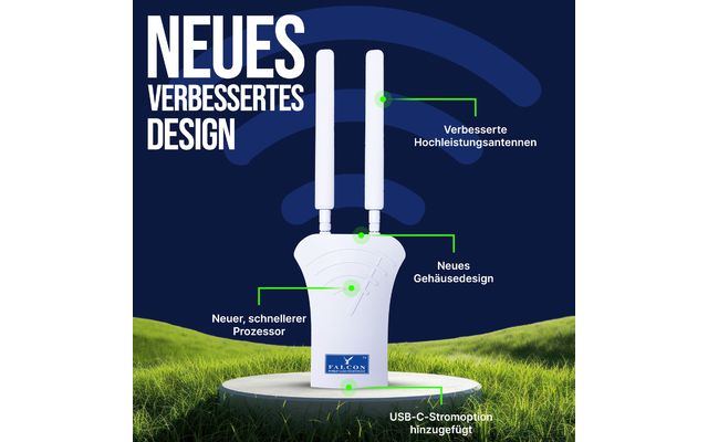 Falcon 4G Combo V3 LTE Outdoor-Internetantenne 150 Mbit/s
