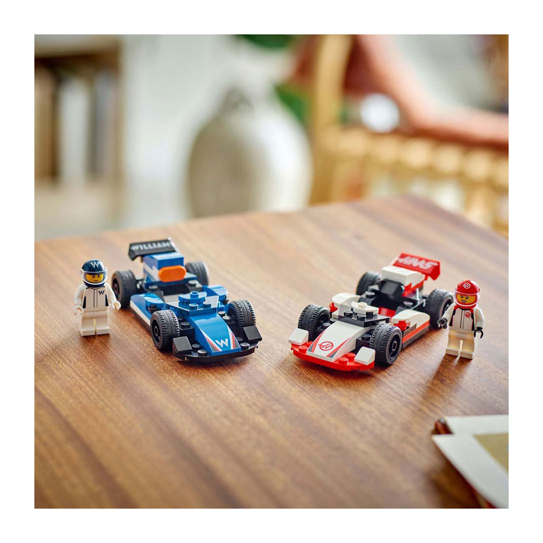 LEGO City 60464 F1 Williams Racing En Haas F1 Racewagens
