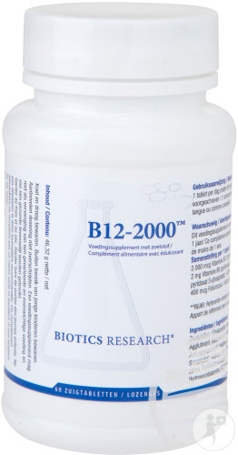 Energetica Natura B12-2000 Comprimés 60