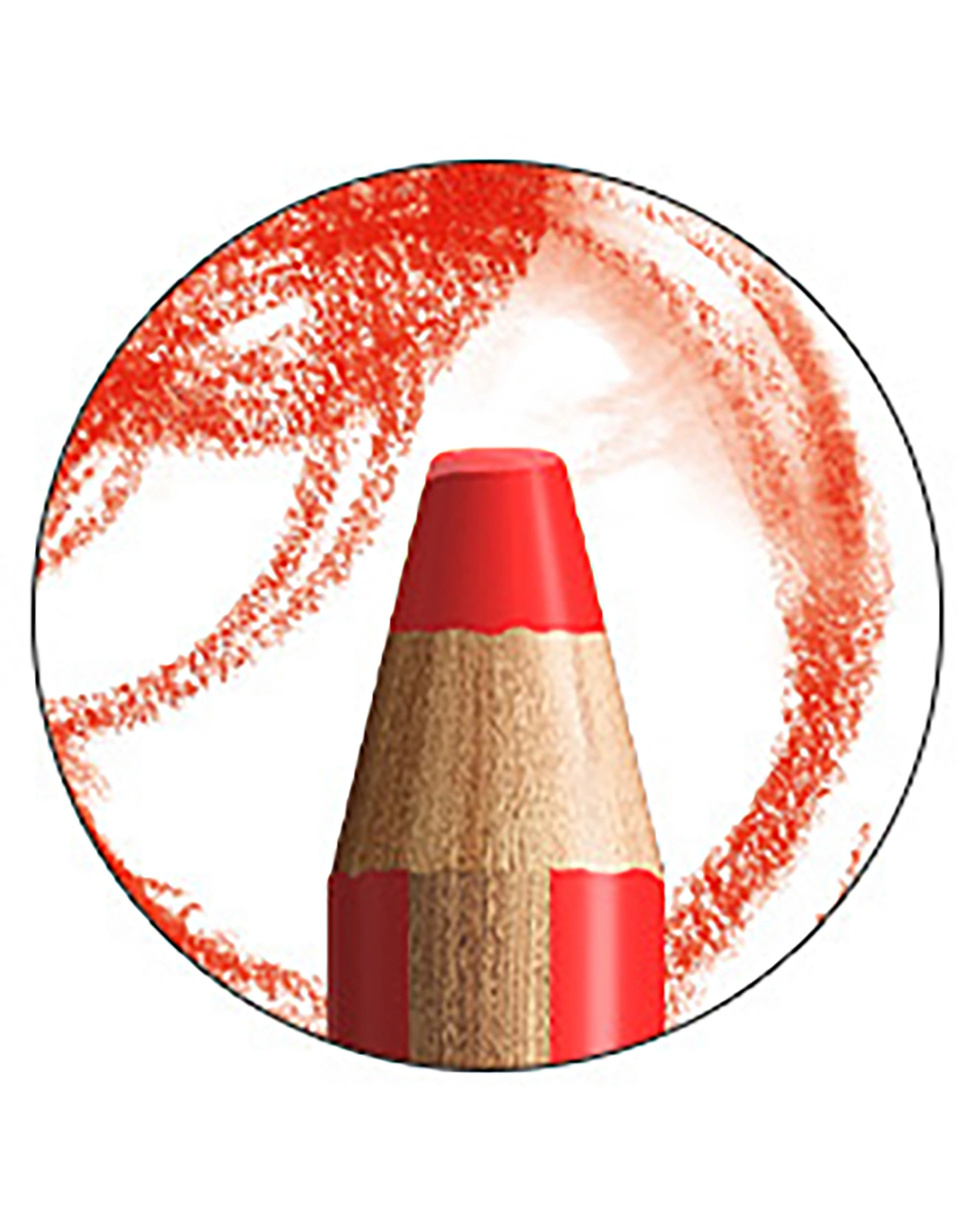 Anspitzer STABILO® woody 3in1 für extradicke Stifte in rot/grün