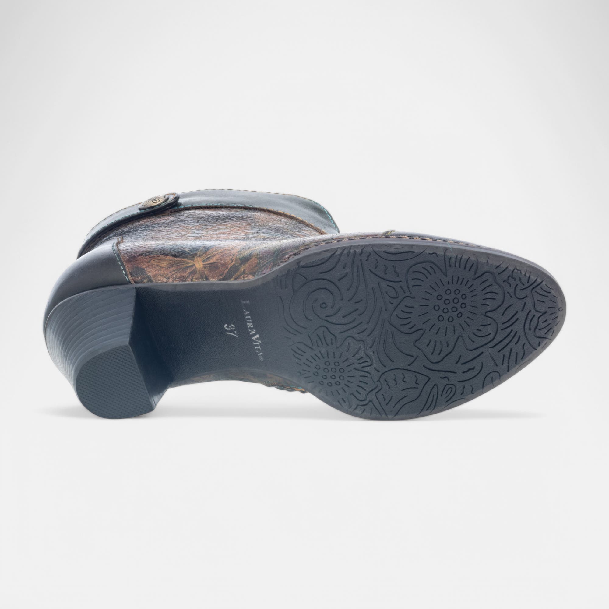 Bottines à talon Femme kaki