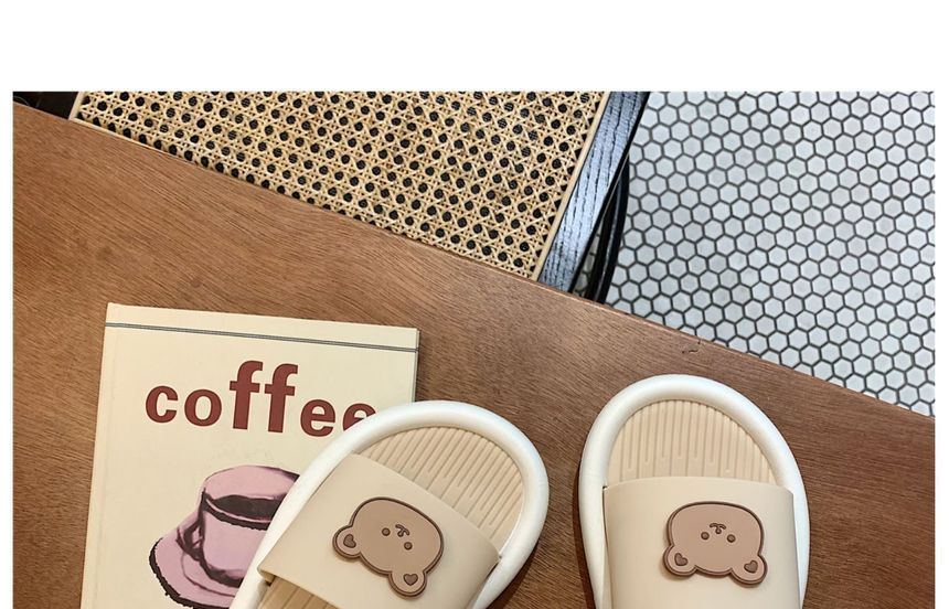 Honkizz - Pantoffels met berenprint
