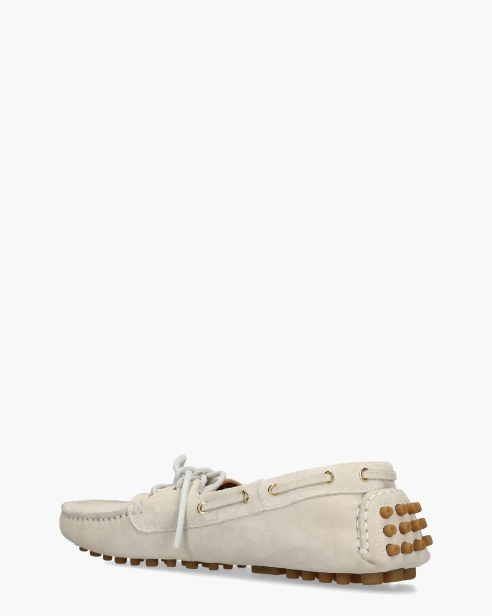 Billi Bi A8571 Off-White Dames Veterschoenen
