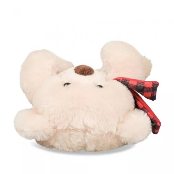 Chaussons peluche ourson BEIGE MERRY SCOTT