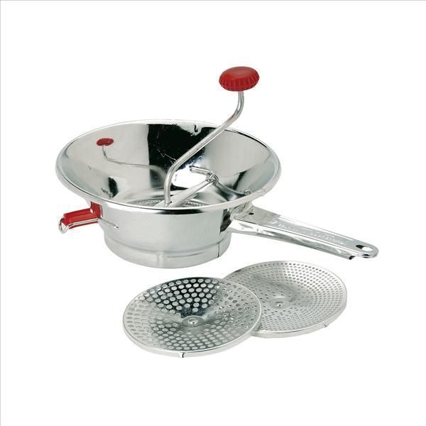 Passe légumes inox 24 cm 3 grilles