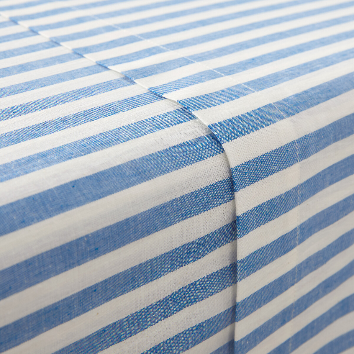 LA REDOUTE INTERIEURS<br>Lençol plano de algodão, azul, Soizic