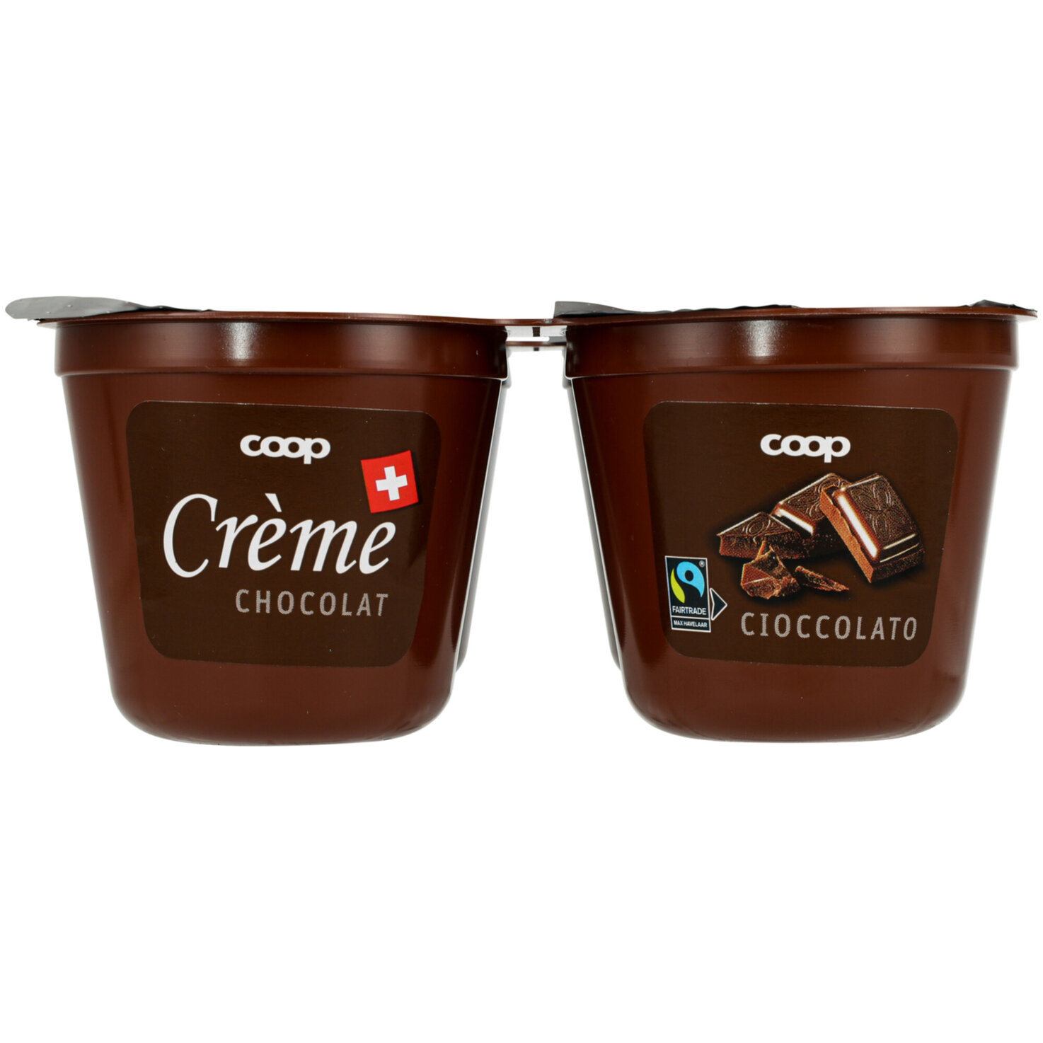 Fairtrade Crème Schokolade 4x125g