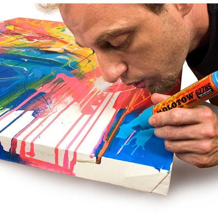 Molotow One4All 627HS 15 mm by MolotowAcrylmarker - verkehrsrot - 15 mm