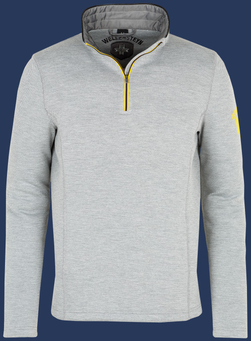 Naples Men SiSuMelaHighTec, Lightgreymelange/Yellow