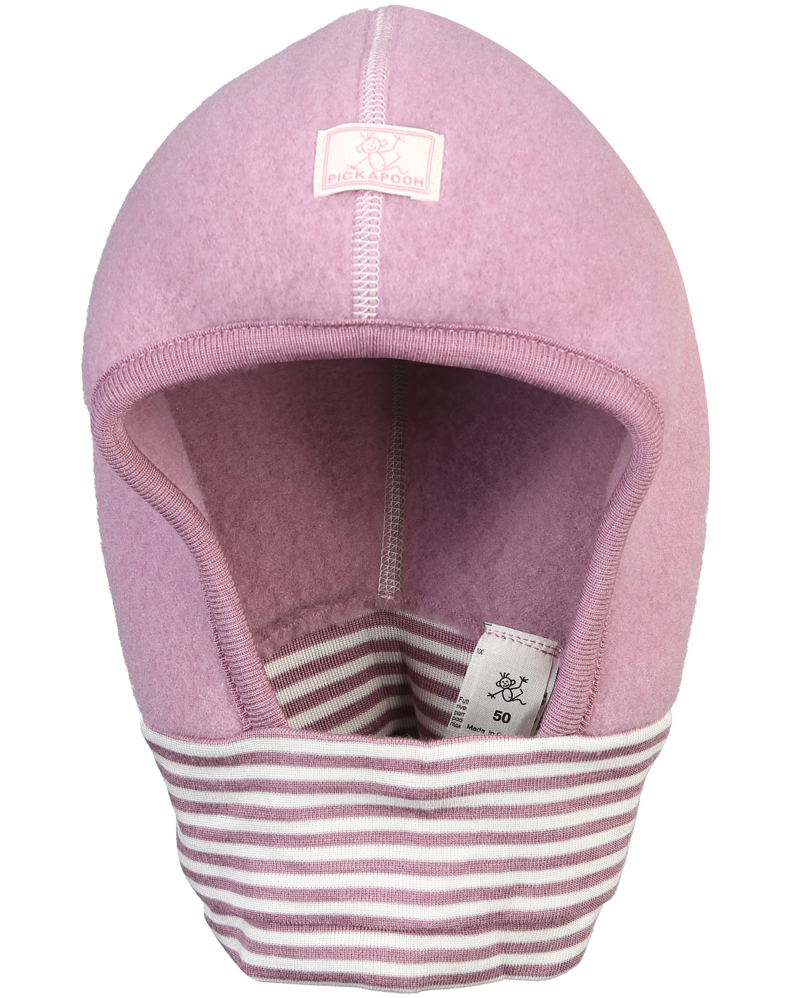 Schlupfmütze SCHLÜPFLI WOLLFLEECE in alt rose