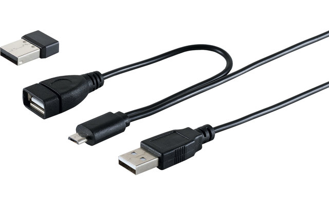 Berger Universal Funkfernbedienung mit Tastatur und Air Mouse