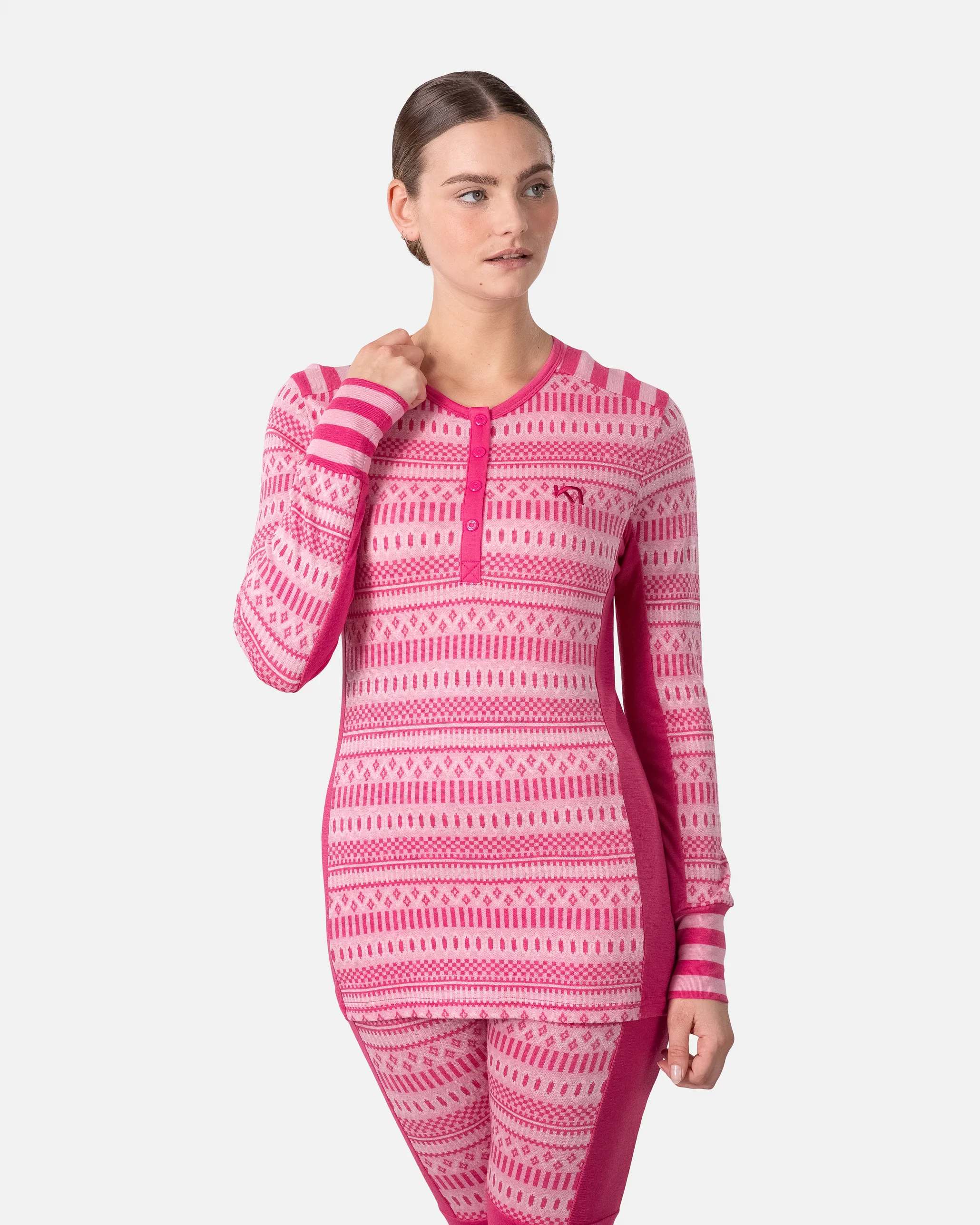 Kari Traa Women's Åkle Long Sleeve Bright Pink