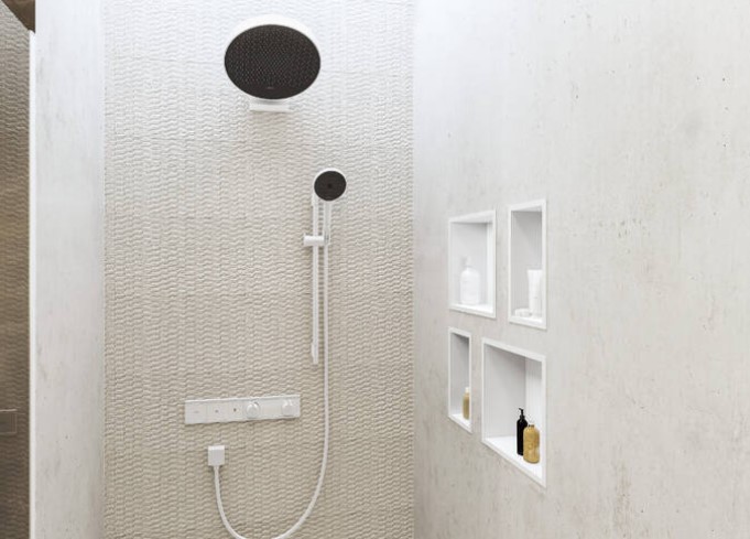 Hansgrohe Rainfinity PowderRain hoofddouche 36cm wit mat