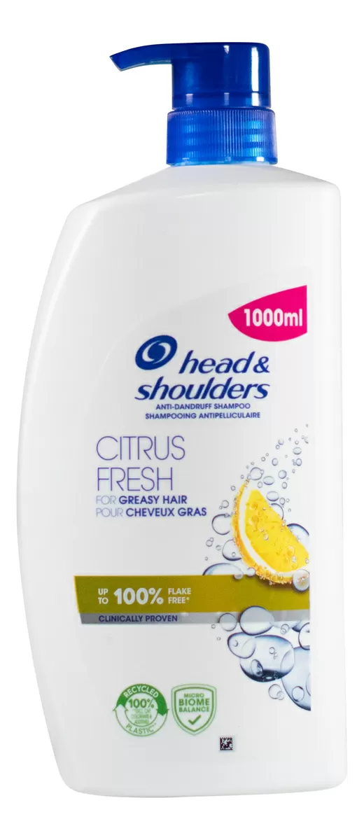 Head and Shoulders Shampoo Citrus - 1000 ml.