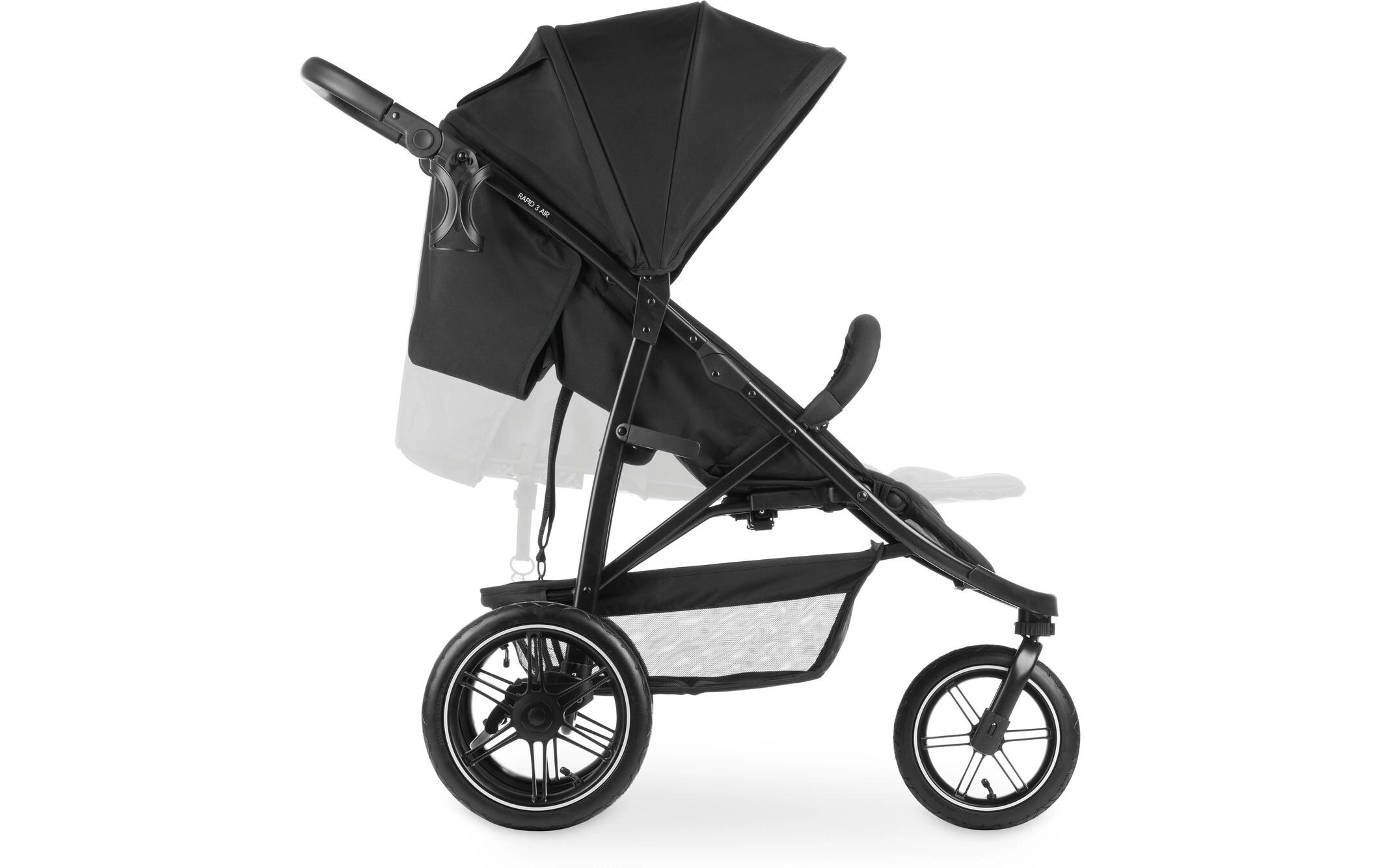 Buggy Rapid 3 Air Black<br>Kinderwagen für jedes Gelände