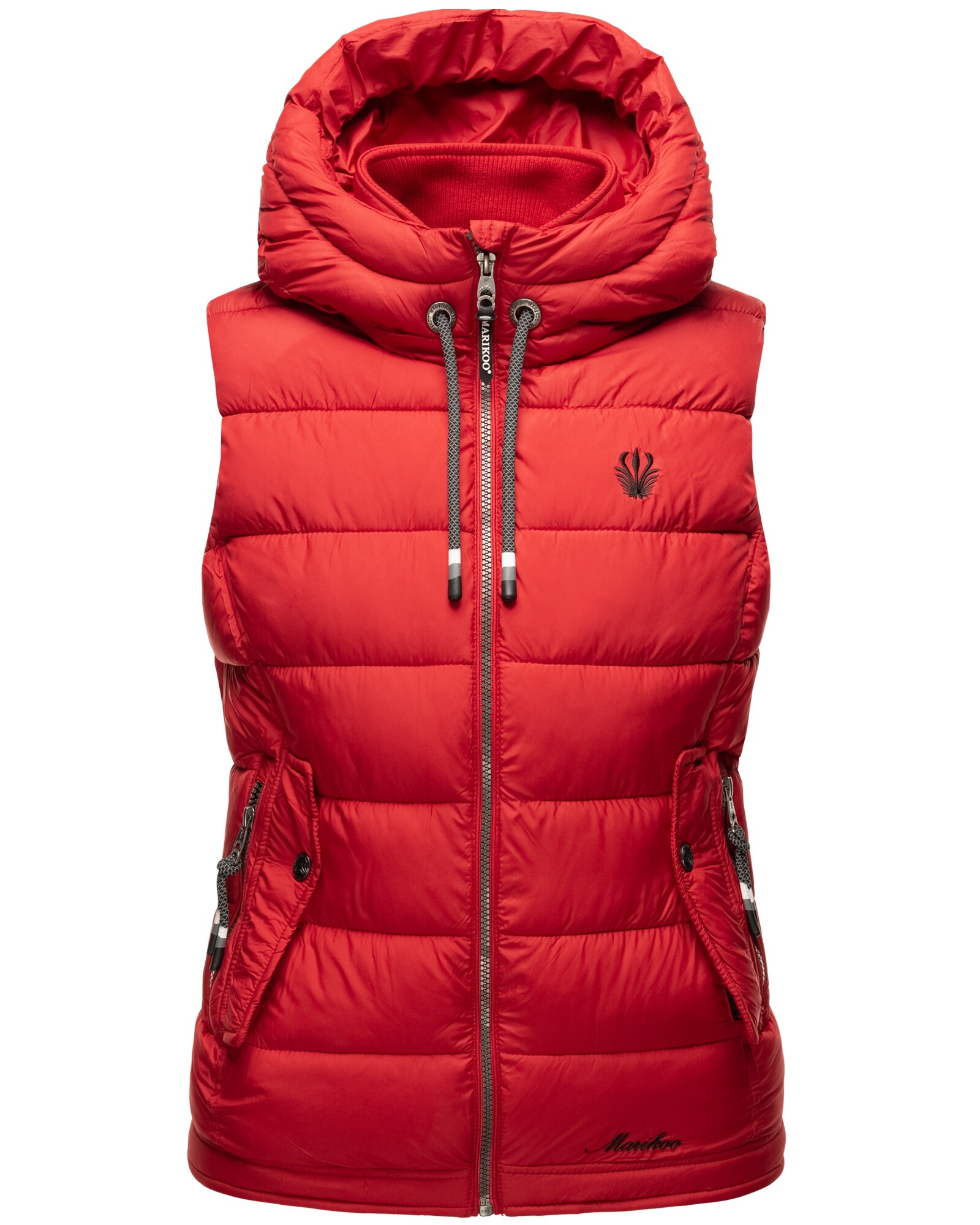 MARIKOO Damen Outdoor Steppweste inklusive Leckerlie-Beutel Taisaa