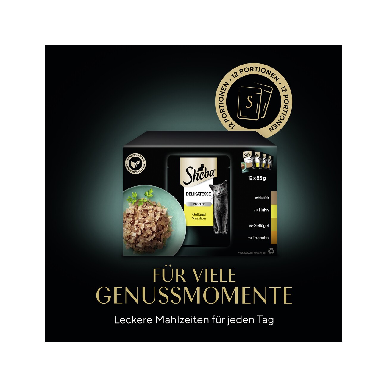Sheba Delikatesse in Gelee 12x85g