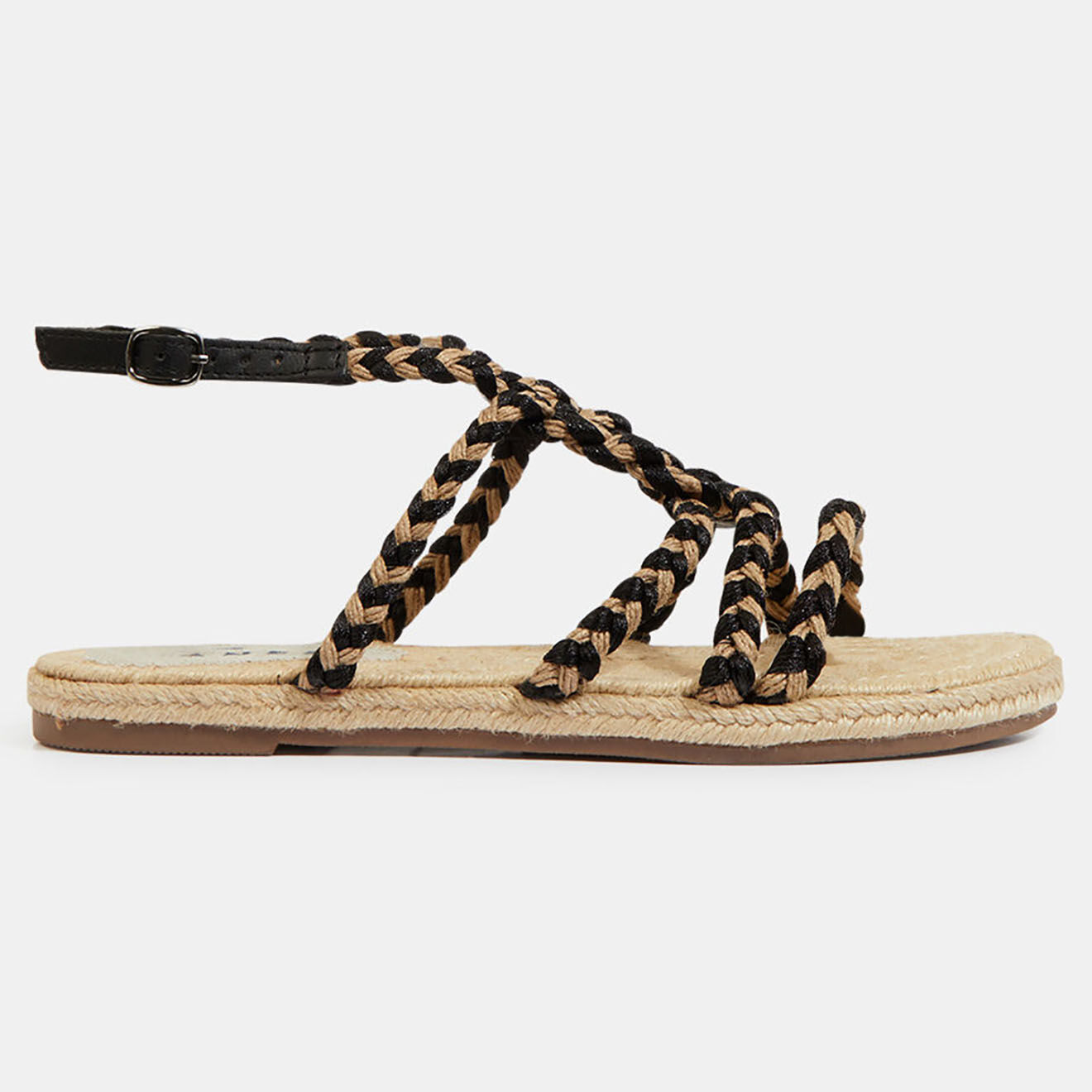 Manebi Sandales Manebi beige/noir