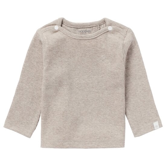 T-shirt manches longues Natal   Taupe        de               Noppies