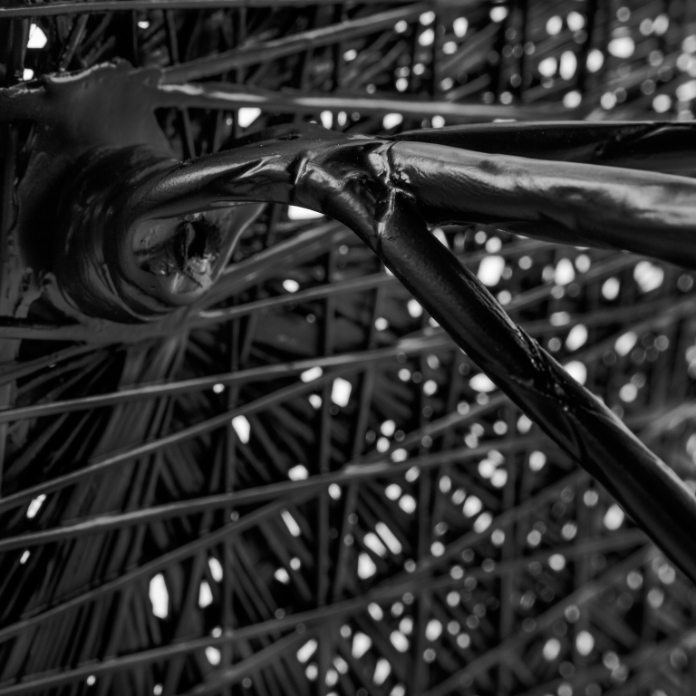 Moooi Carbon Low barkruk H66 zwart