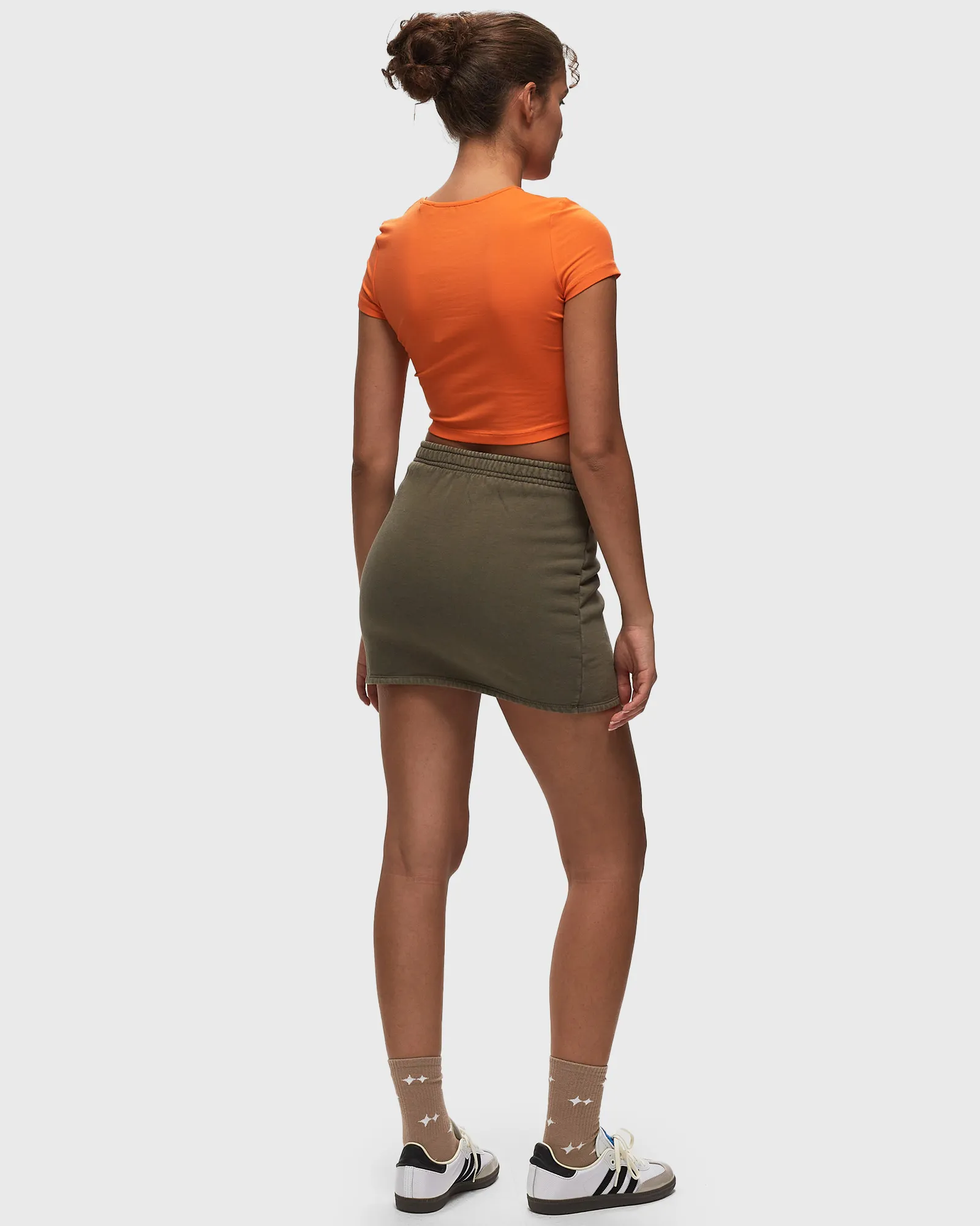 ROTATE Birger Christensen Enzyme Sweat Mini Skirt