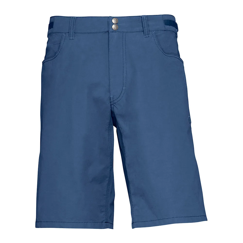 Norrona SVALBARD LIGHT COTTON - Short Homme indigo night